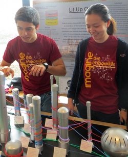 Lit Up Oil won first place for Best Kickoff to Engineering Open House