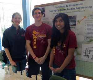 Benchtop to Bioreactor won second place for Best Kickoff to Engineering Open House