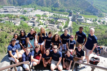 Students in the Hoeft Technology and Management Program