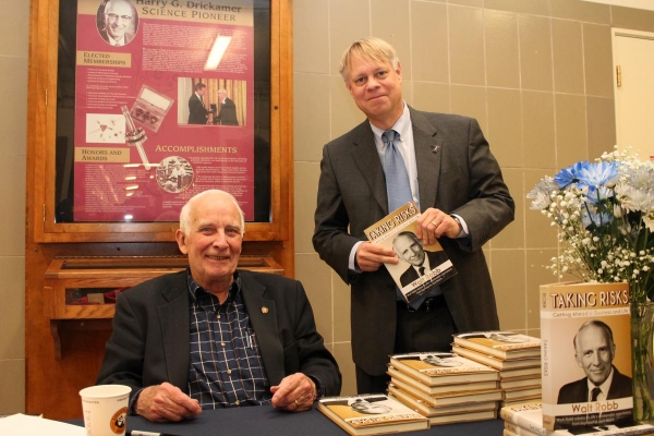 Robb and Professor Bill Hammack