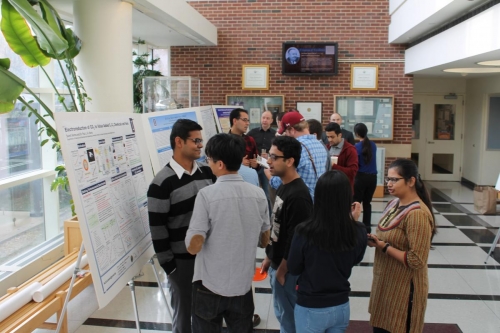 Poster presentations at the 2015 Graduate Research Symposium.