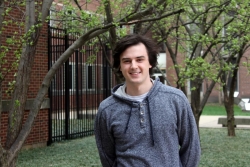 ChBE sophomore and Goldwater Scholarship recipient Elijah Karvelis