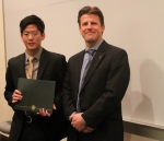 Dr.â€…Paulâ€…Kenisâ€…andâ€…Shellâ€…Scholarshipâ€…recipientâ€…Seeâ€…Wooâ€…Choi.