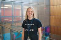 Rebecca Wipfler, Molecular and Cellular Biology student and Woese scholar.