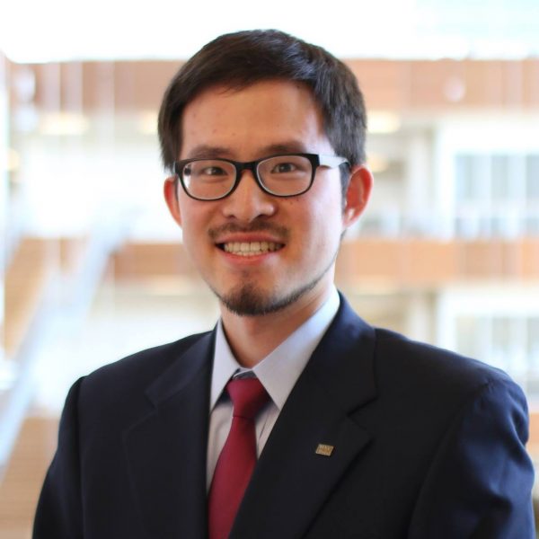 Graduate student Peter Zhou