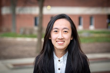 Anh Nguyen expects to graduate in December 2022, earning a B.S. in chemical and biomolecular engineering. She received a 2022 Beckman Institute Undergraduate Fellowship.