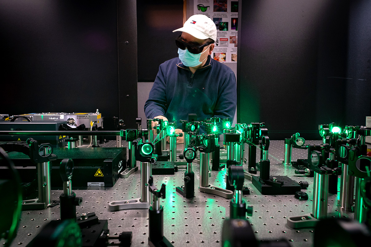 Haihua Liu, a researcher at Argonne&rsquo;s Center for Nanoscale Materials and study co-author.&nbsp;Photo courtesy Argonne National Laboratory