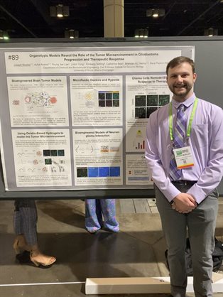 Joseph Mueller with his research poster&amp;amp;amp;amp;amp;nbsp;