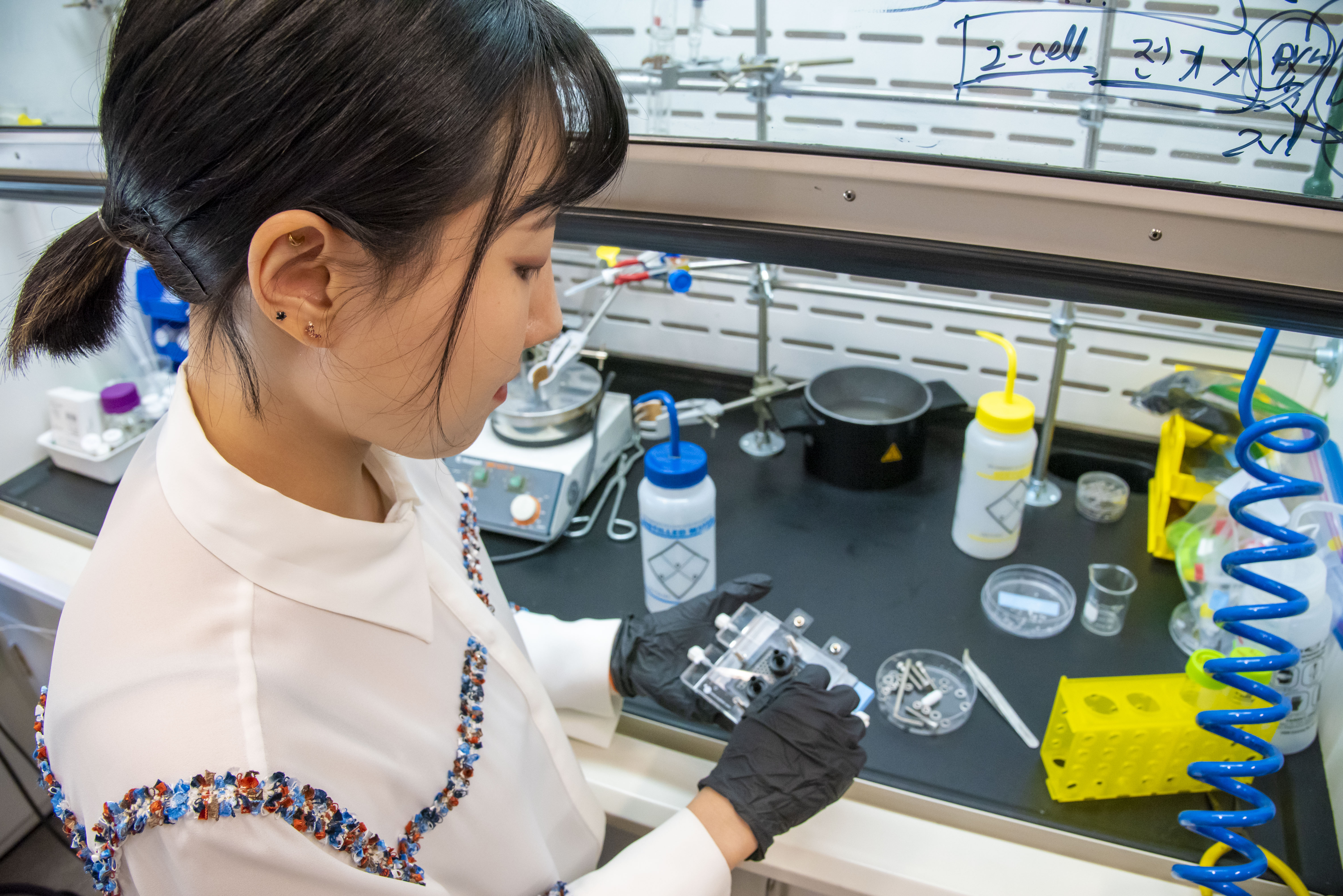 First author Nayeong Kim, a Ph.D. student in the Department of Chemical and Biomolecular Engineering.